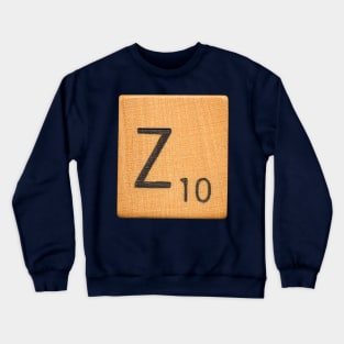 Scrabble Tile 'Z' Crewneck Sweatshirt